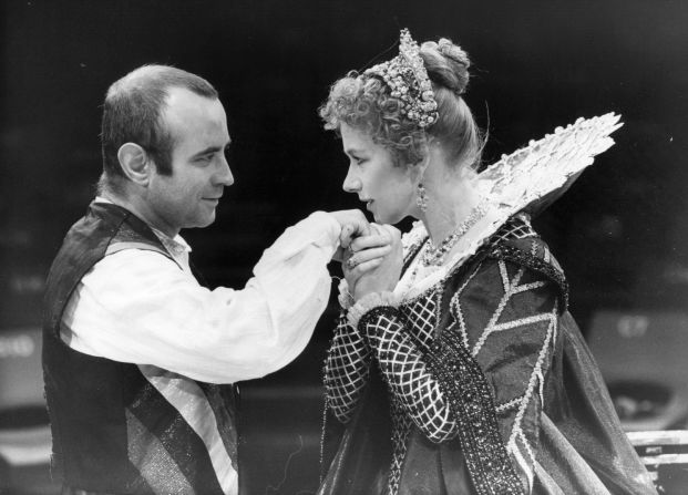 Helen Mirren in 'The Duchess of Malfi' at the Royal Exchange Theater in Manchester (March, 31 1981)
