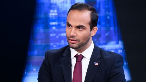 George Papadopoulos visits "The Story With Martha MacCallum" at Fox News Studios on March 26, 2019 in New York City. 