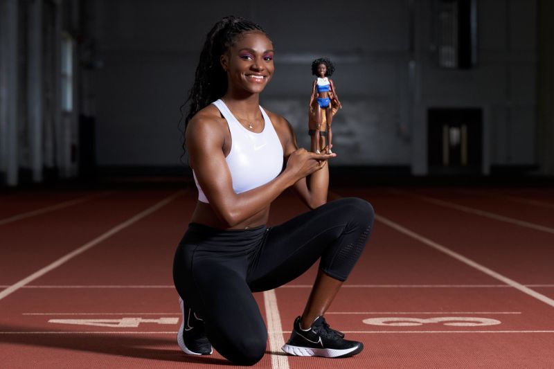 Dina asher smith barbie doll sale