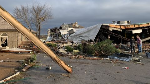 Residents in East Nashville began surveying the damage Tuesday.