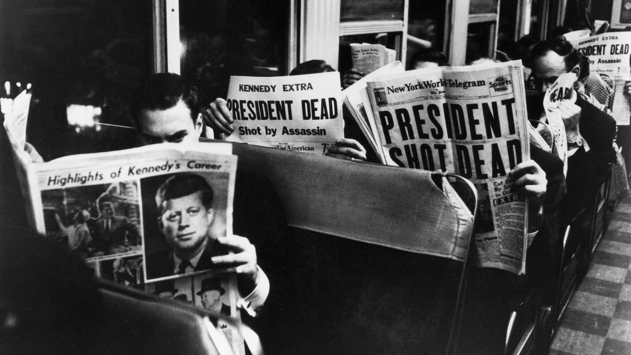 Wall Street rebounded after President John F. Kennedy was assasinated in 1963.