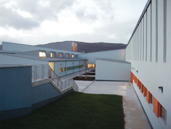 Another project in their native Ireland Loreto Community School in County Donegal completed in 2006