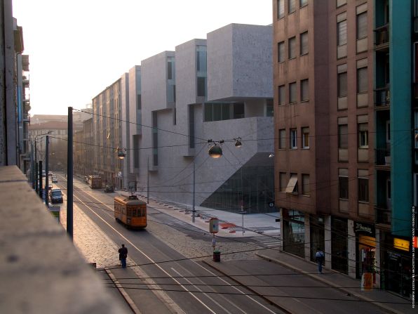 Designed by Farrell and McNamara's firm, Grafton Architects, the Bocconi University building in Milan opened to critical acclaim in 2008