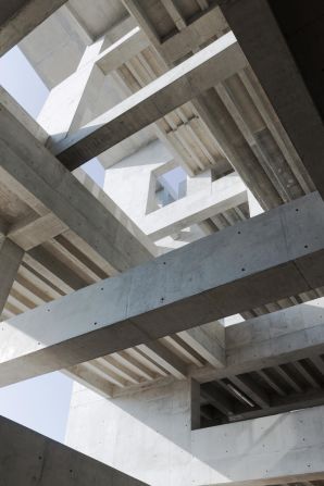 Grafton are recognized for their work in concrete, using the low-cost material to create complex forms