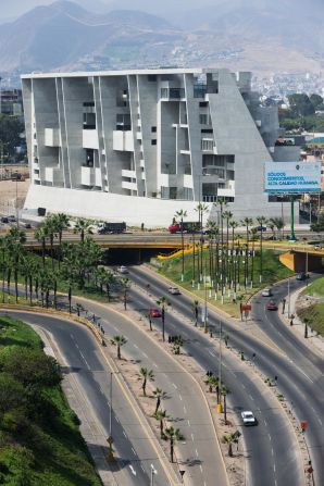 The University of Engineering and Technology campus in Lima, Peru.