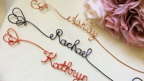 Custom Wire Bookmark