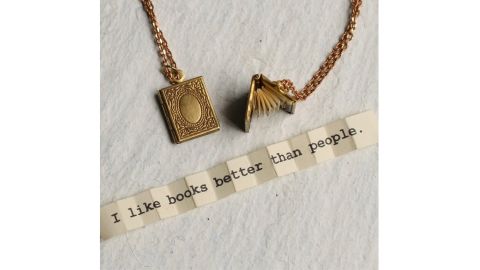 Personalized Book Locket