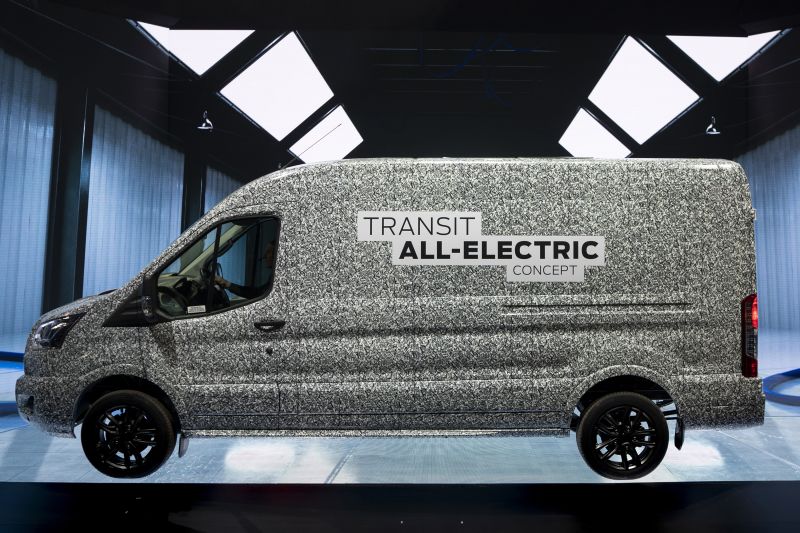 Ford all deals electric van