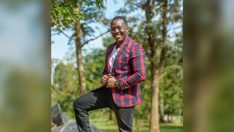 Kenyan artist Collins Omondi Okello