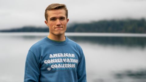 Benji Backer, founder of the American Conservation Coalition, says his generation wants renewable energy.