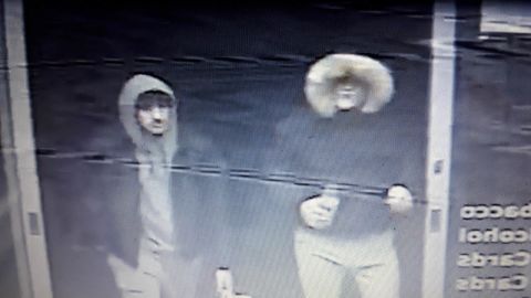 Police are looking for the perpetrators.