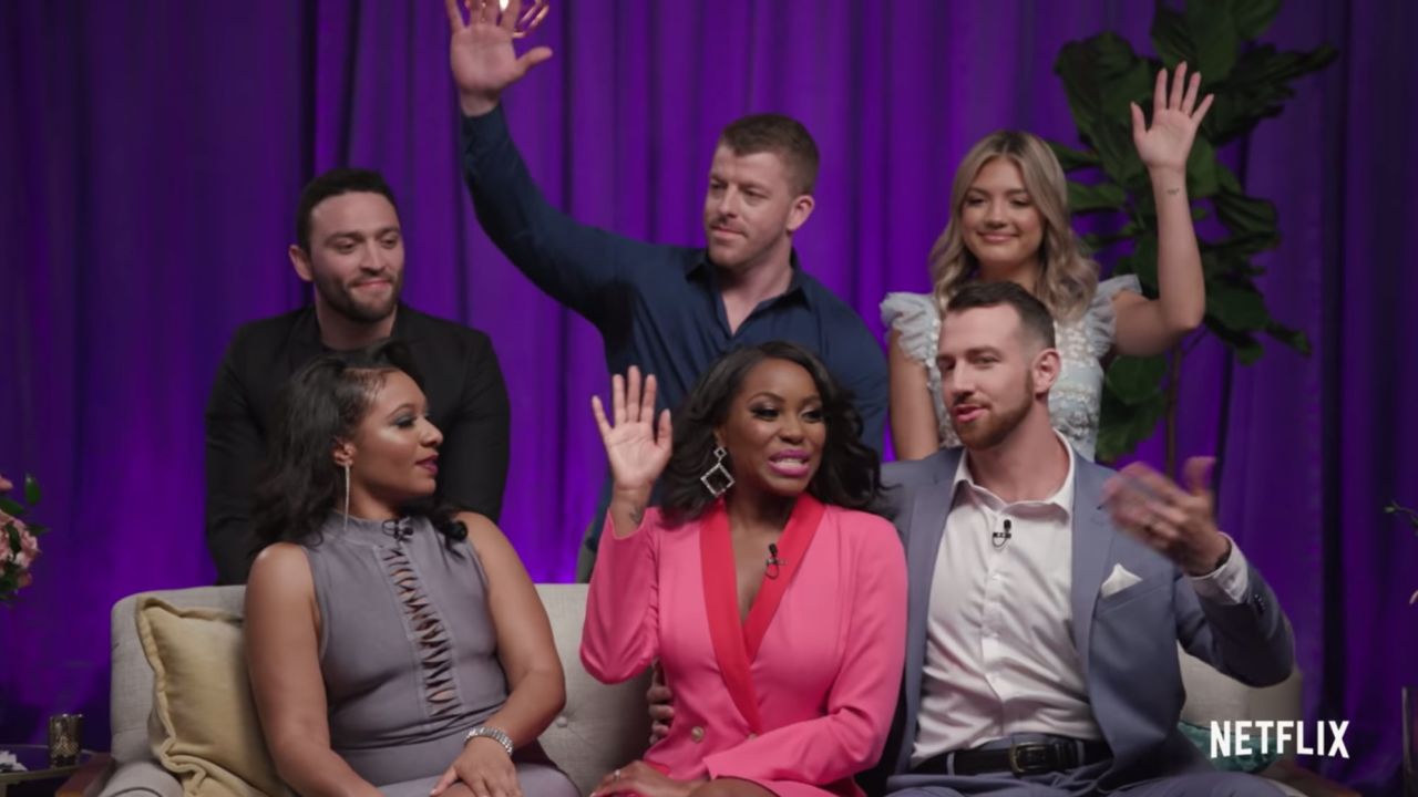 After a highly-anticipated season finale, Nick and Vanessa bring the cast of Love is Blind back together for the first time to spill the tea and come clean on the season's juiciest moments. 