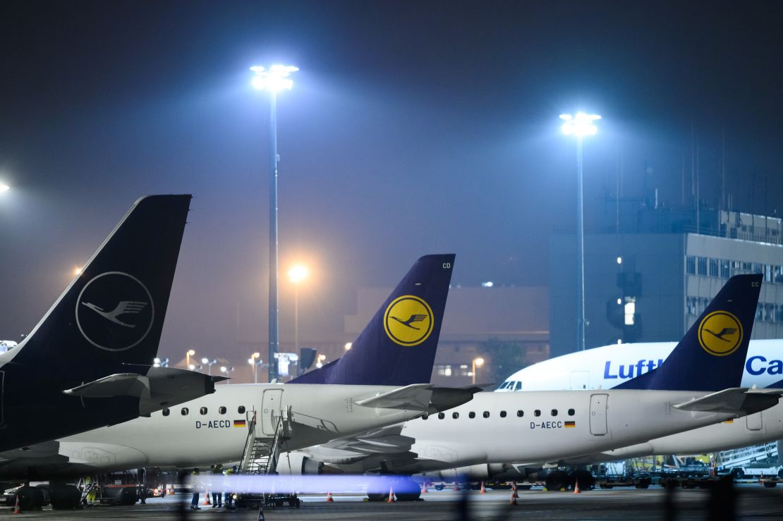 Lufthansa's boss says the group will have to run 18,000 unnnecessary flights over the winter season in order to hold onto its airport slots. 