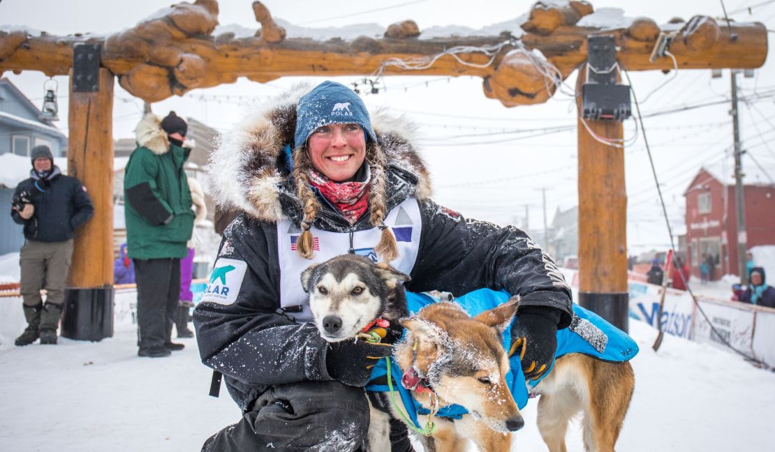 The dogs are really the stars of the Iditarod race. 