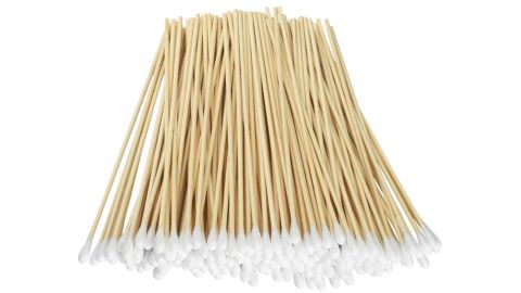 airpods clean wooden q tips