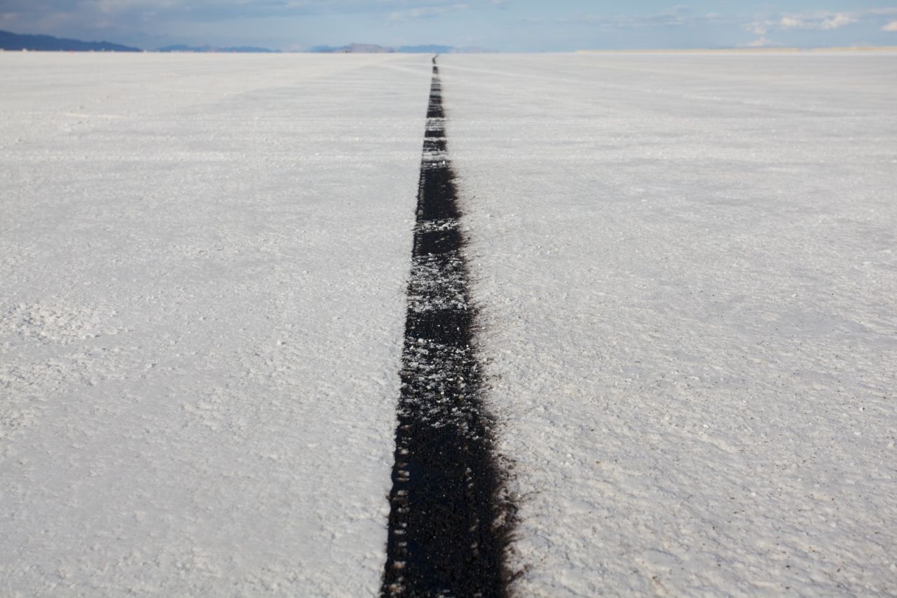 Many speed records have been previously set at Bonneville Salt Flats in Utah.
