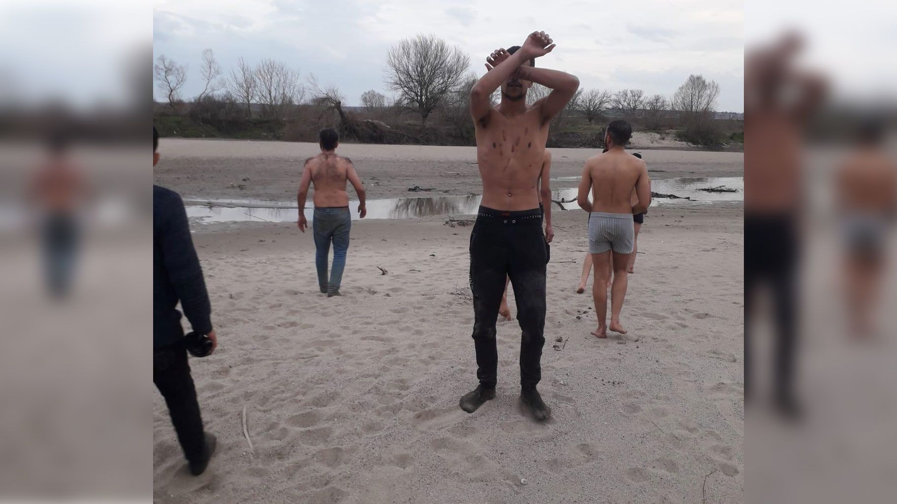 Greece strips refugees to their underwear, sends them back to