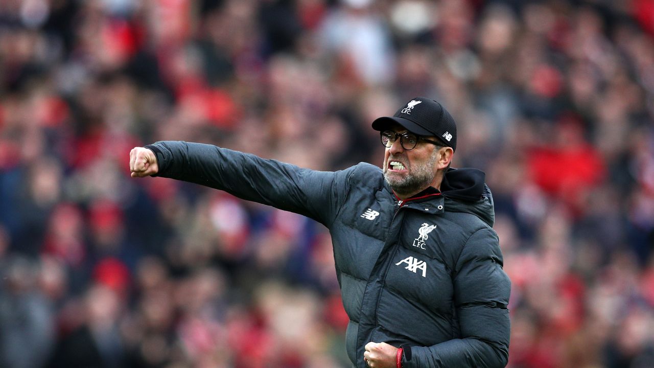 Liverpool needed three more wins to win the English Premier League before English football was suspended. 