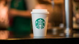 Starbucks cup photographed on Friday, March 16, 2018.  (Joshua Trujillo, Starbucks)