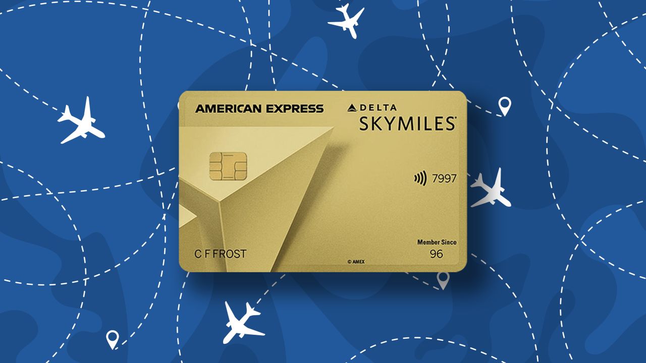 The Delta SkyMiles Gold credit card.