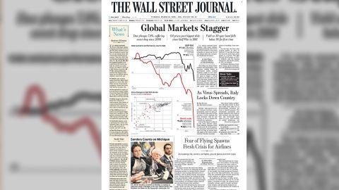 wall street journal front page 0310