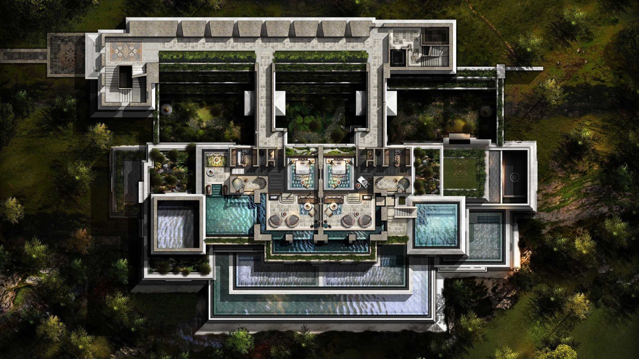 <strong>Luxury reimagined: </strong>Bensley has planned the Dzong hotel in his Asia savannah at WorldWild as "a haven for your mind and soul, as well as the many animals it shelters."