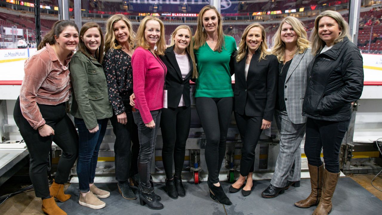 Video  to feature NFL's first all-female broadcast team