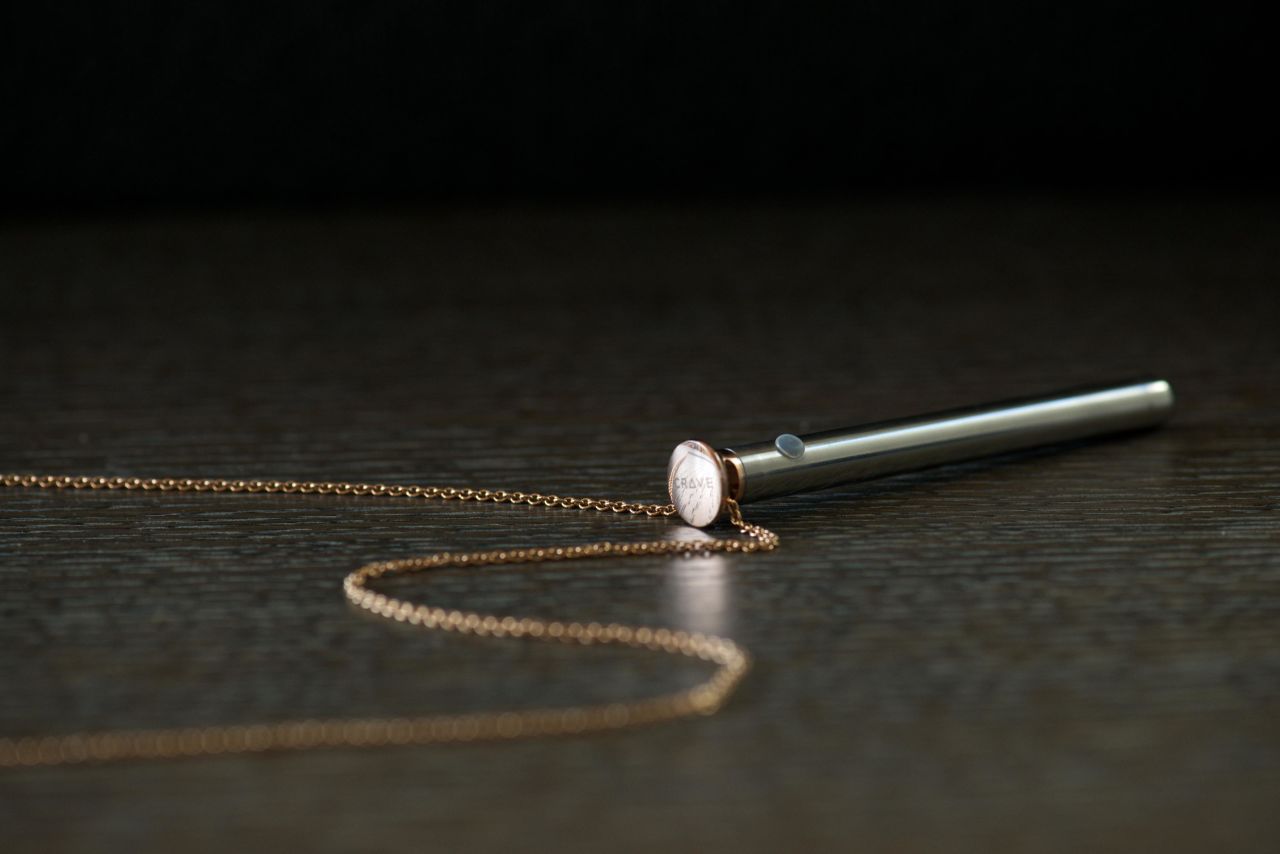 Crave's Vesper vibrator is meant to be worn as a necklace.