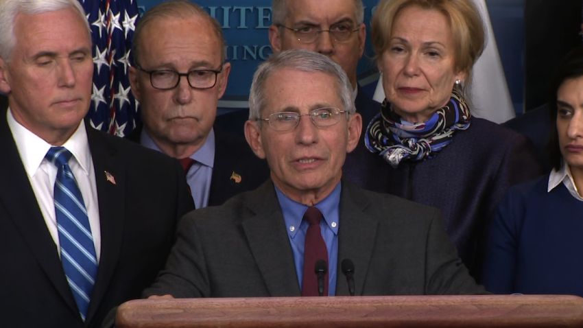 Fauci wh presser coronavirus