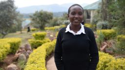 Faith Cherop as a high school student at Kisaruni All Girls Secondary School
