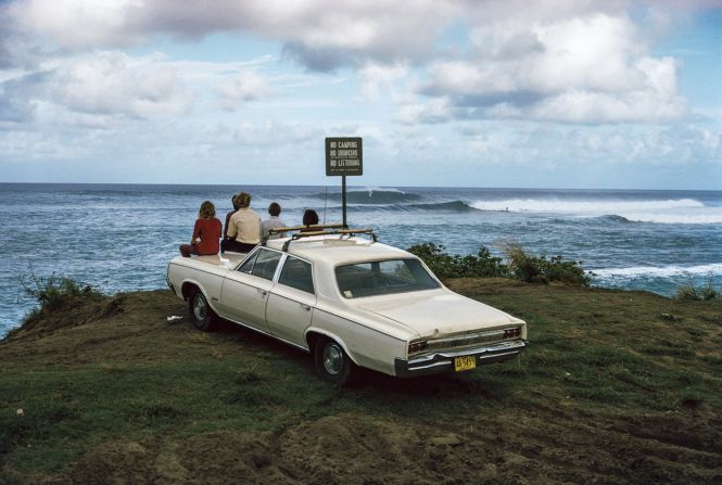 Divine's images also capture the friendship and camaraderie of the era's surf scene.