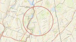 The one-mile radius originates from Temple Young Israel in New Rochelle according to Governor Cuomo's office.