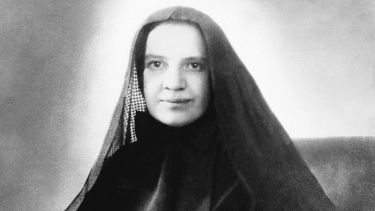 Mother Frances Xavier Cabrini founded schools, orphanages, and hospitals throughout the United States and South America, and became the first American saint, canonized in 1946