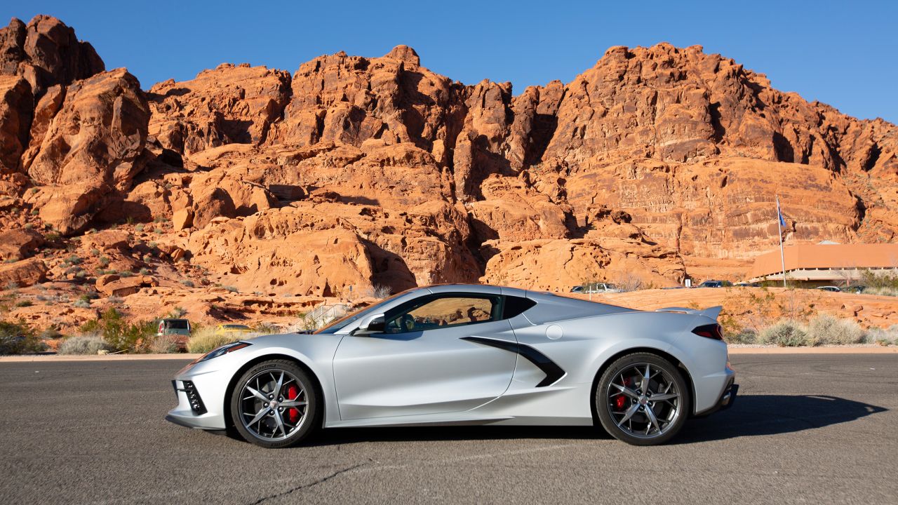 The  move to a mid-engine design gives the Corvette a new profile. But it's still unmistakably a Corvette.