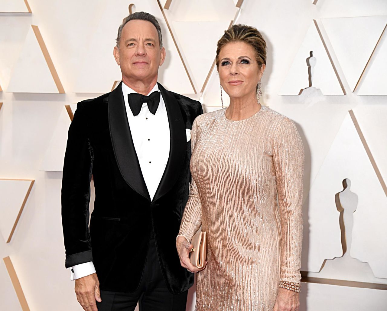 Hanks and Wilson attend the 92nd Annual Academy Awards at Hollywood and Highland on Sunday, February 9, in Hollywood.