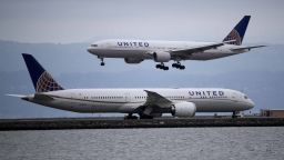 BURLINGAME, CALIFORNIA - MARCH 06: A United Airlines plane lands at San Francisco International Airport on March 06, 2020 in Burlingame, California. In the wake of the COVID-19 outbreak, airlines are facing significant losses as people are cancelling travel plans and businesses are restricting travel. Southwest Airlines says they expect to lose between $200 to $300 million dollars in the coming weeks. Other airlines like United and Jet Blue are cutting flights. The International Air Transport Association predicts that carriers could lose between $63 billion and $113 billion this year. (Photo by Justin Sullivan/Getty Images)