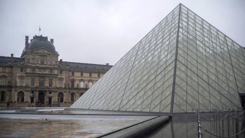 The Louvre museum in Paris was shut down on March 1.