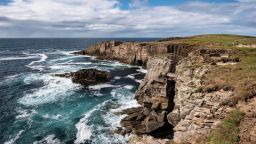Mandatory Credit: Photo by Markus Keller/imageBROKER/Shutterstock (9925347a)
Cliffs of Yesnaby, Sandwick, Mainland, Orkney Islands, Scotland, Great Britain
VARIOUS