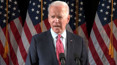 Technical trouble spoiled Joe Biden's first attempt at a "virtual town hall" Friday night. It was the former vice president's first attempt at an online event after coronavirus concerns led him to cancel a planned appearance in Chicago. 