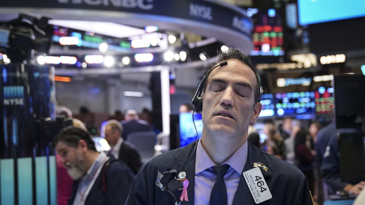 NEW YORK, NY - OCTOBER 03: Traders and financial professionals work on the floor of the New York Stock Exchange (NYSE) at the opening bell on October 3, 2019 in New York City. The Dow Jones Industrial Average dropped over 250 on Thursday morning after the release of disappointing economic data. The Institute for Supply Management said its reading on the U.S. services sector fell last month to its lowest level level since August 2016. (Photo by Drew Angerer/Getty Images)