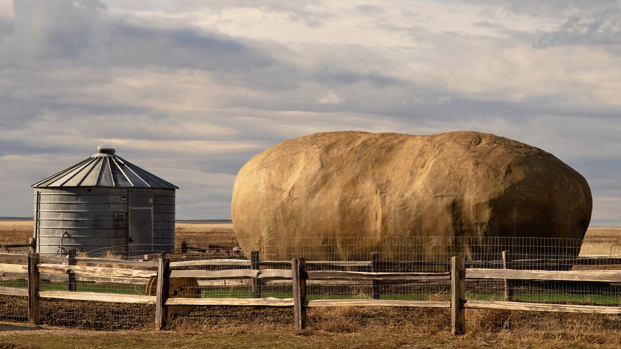 This Airbnb in Idao is shaped like a giant potato. 