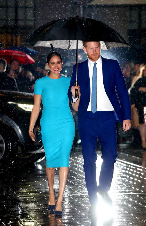 Britain's Prince Harry and Meghan, Duchess of Sussex, attend the Endeavour Fund Awards in London on Thursday, March 5. <a href="http://www.cnn.com/2018/03/12/world/gallery/prince-harry-meghan-markle-relationship/index.html" target="_blank">The couple</a> is stepping back from their roles as senior members of the British royal family.