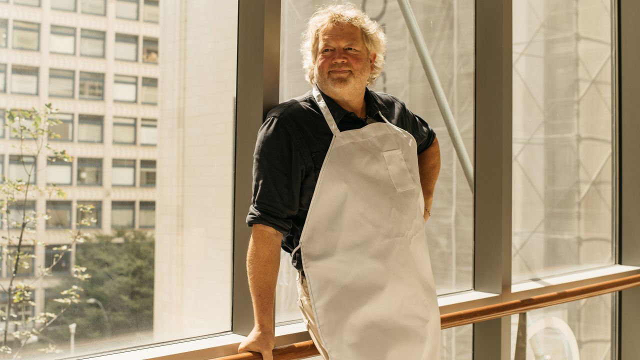Chef Tom Douglas at the downtown Nordstrom, in Seattle, Washington