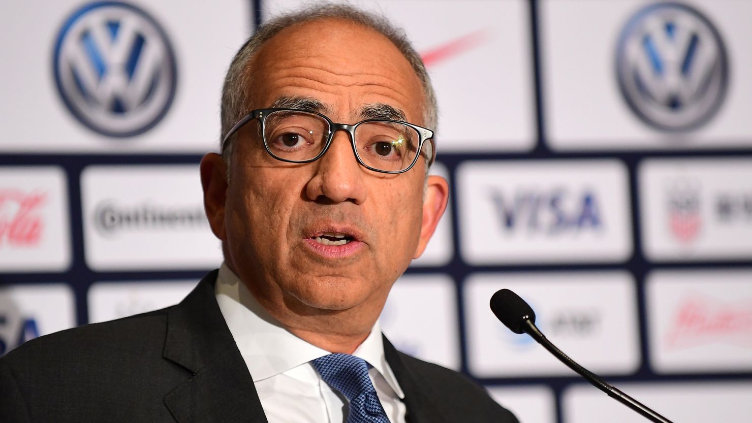 Carlos Cordeiro stepped down as US Soccer President Thursday. 