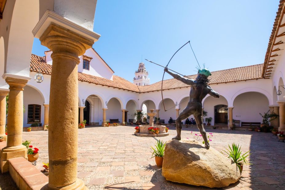 <strong>Freedom House in Sucre, Bolivia:</strong> With whitewashed architecture and centuries of history, the Andean city of Sucre is Bolivia's constitutional capital. 