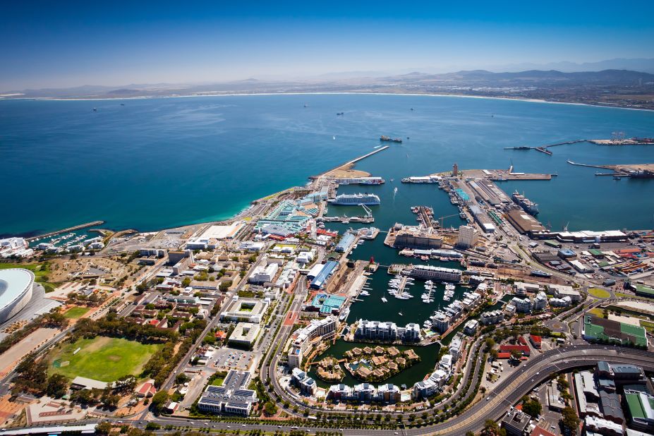<strong>Cape Town harbor in South Africa</strong>: With a spectacular coastal location, Cape Town was the capital of Britain's Cape Colony.