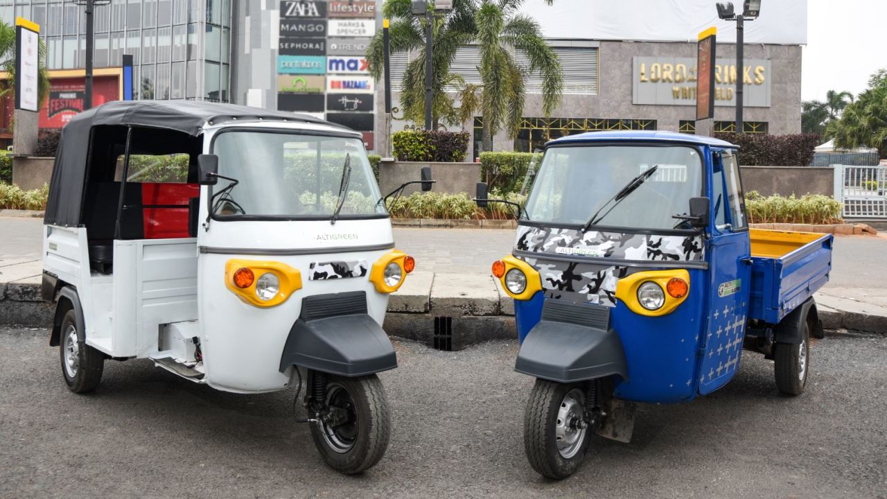 Bangalore-based Altigreen is set to launch these electric three-wheelers.