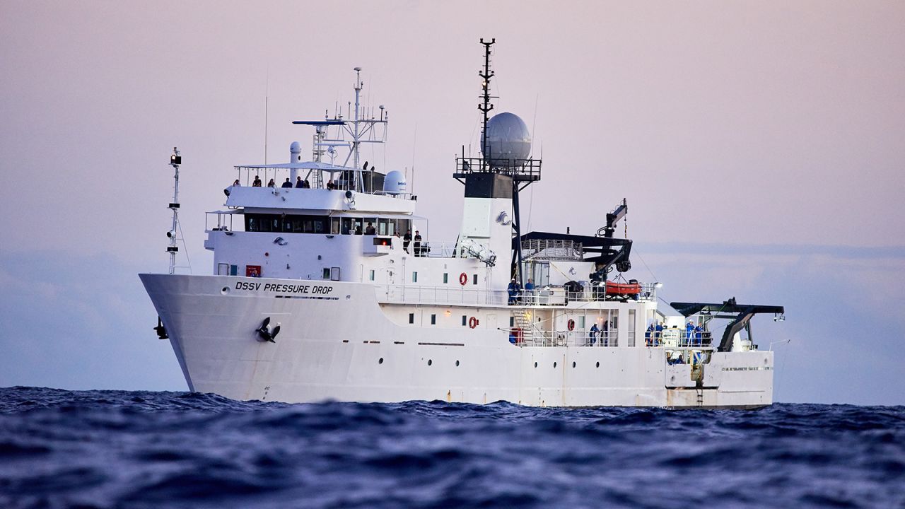 <strong>The mothership:</strong> The rare experience is being offeered by EYOS Expeditions. The DSSV Pressure Drop serves as the expedition's purpose-built 'mothership' and primary operations platform. 