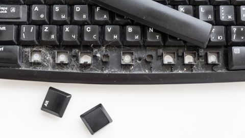 2-underscored keyboard cleaning