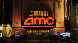 AMC theater Manhattan - stock